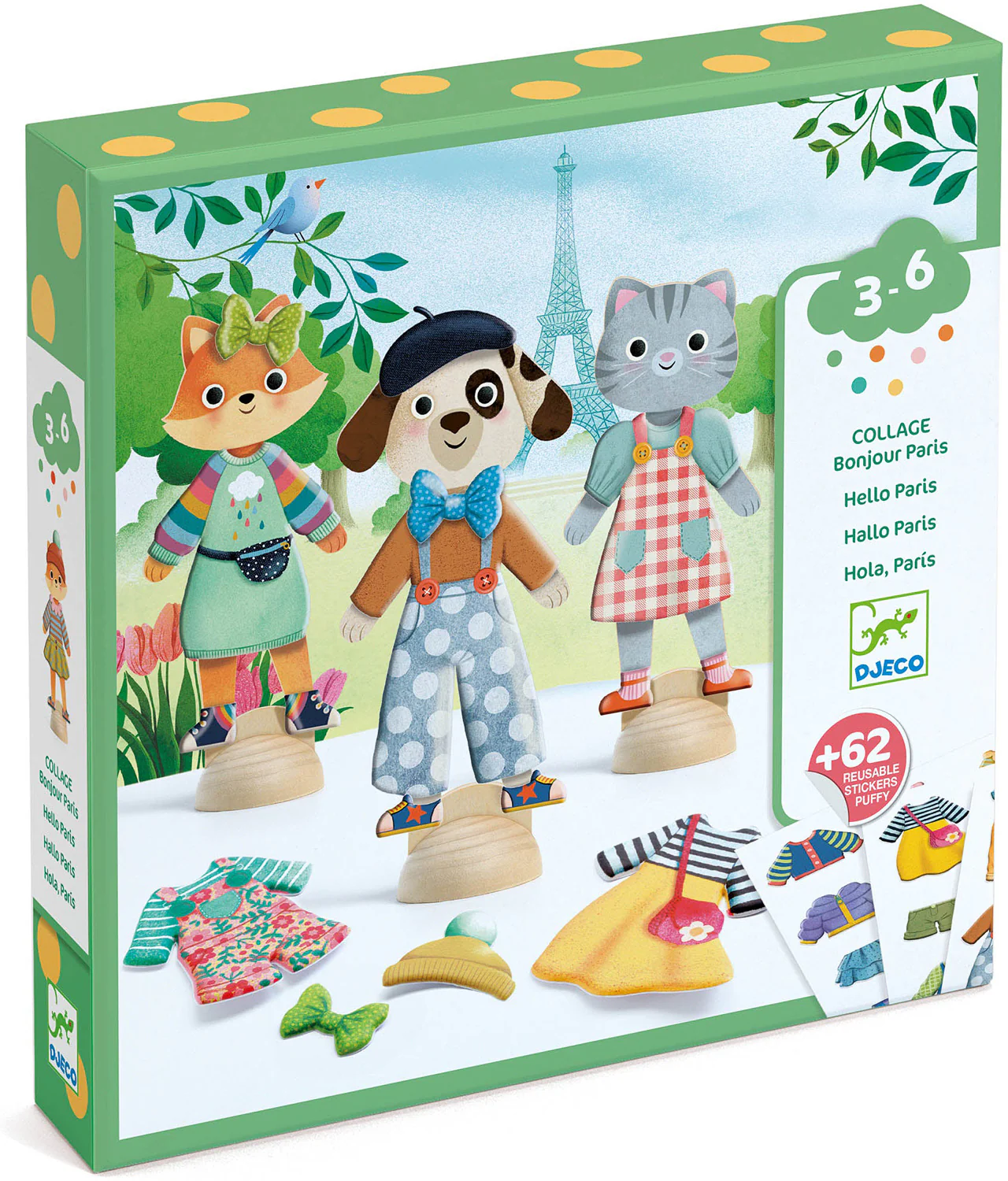 Bonjour Paris Collage Craft Kit