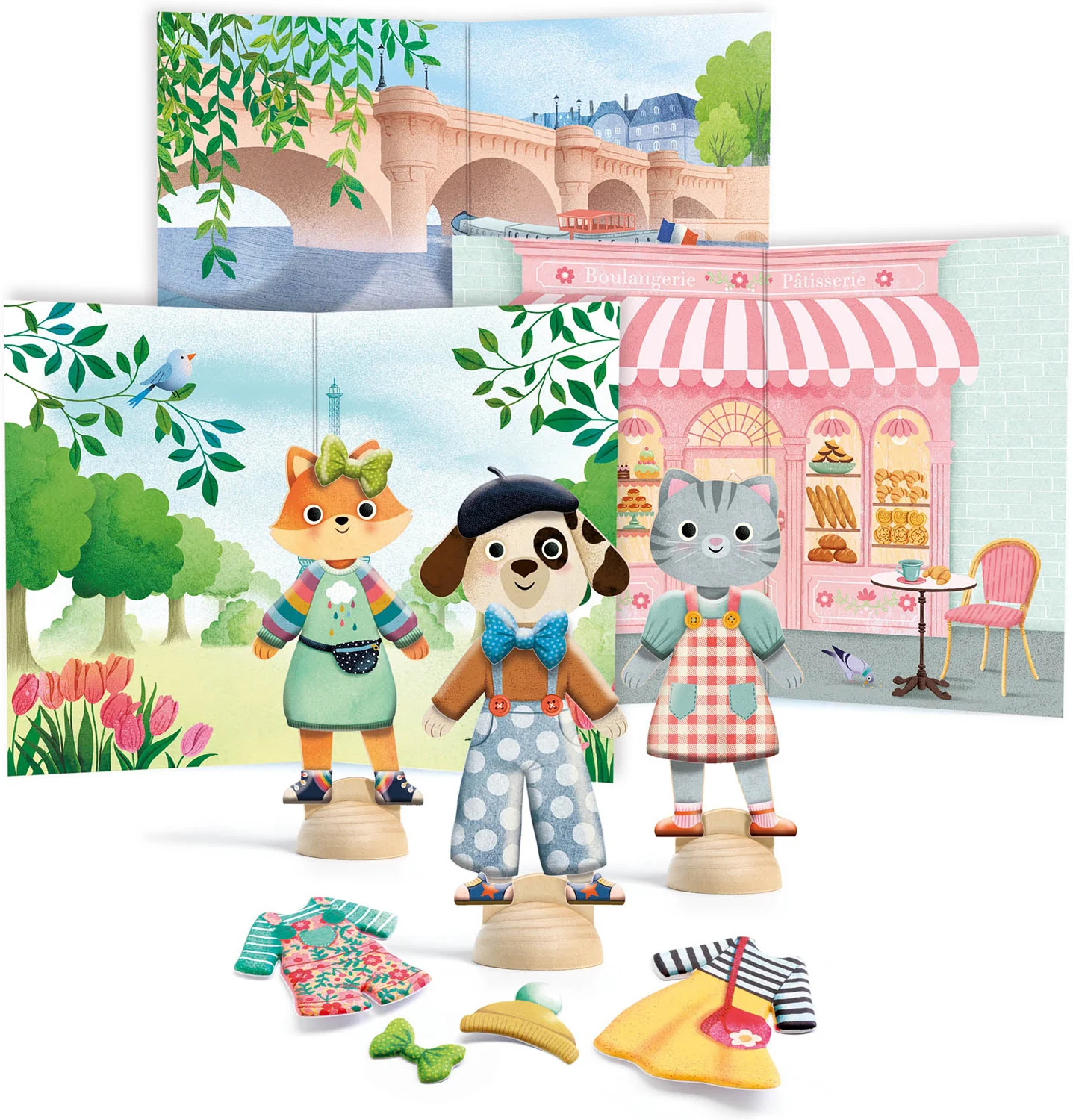 Bonjour Paris Collage Craft Kit - Image 2
