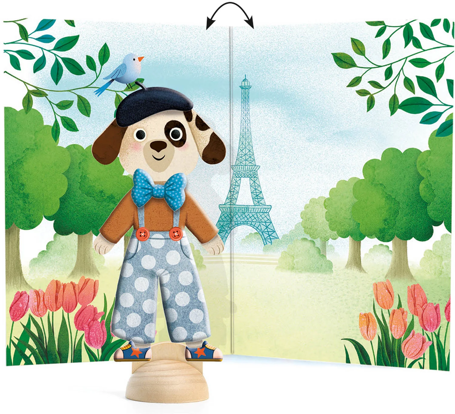 Bonjour Paris Collage Craft Kit - Image 4