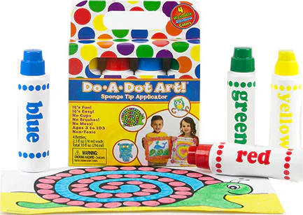Do A Dot Markers 4-Pk Rainbow [Washable] - Image 5