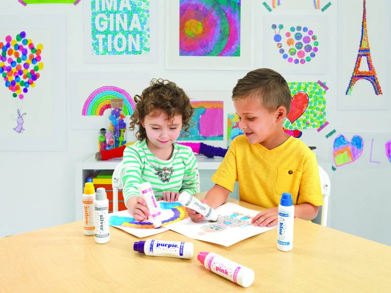 Do A Dot Markers 5-pk Royal Shimmer [Washable] - Image 5