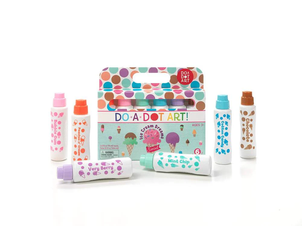 Do A Dot Markers 6-pk Ice Cream Scented [Washable] - Image 2