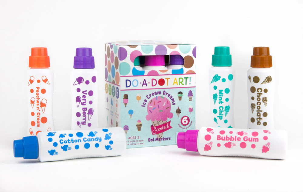 Do A Dot Markers 6-pk Ice Cream Scented [Washable] - Image 5