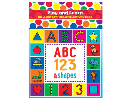 Do A Dot Play and Learn Activity Book