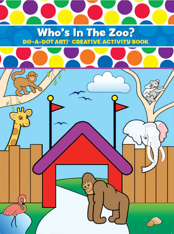 Do A Dot Who's in the Zoo Activity Book - Image 2
