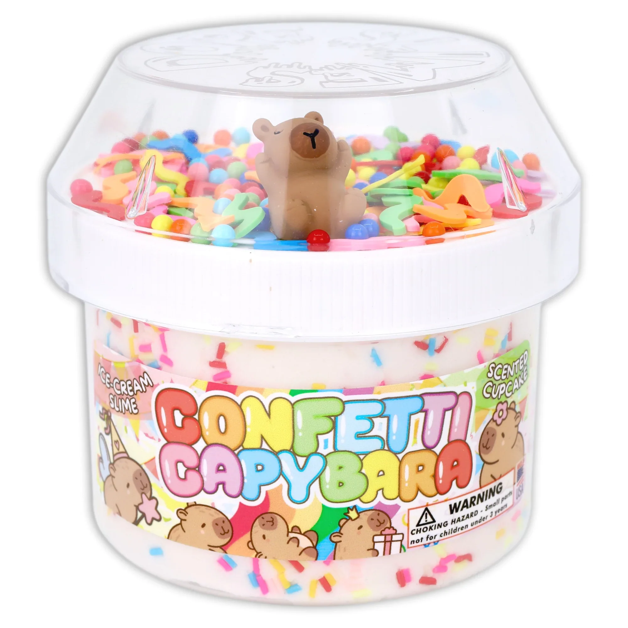 Confetti Capybara Dope Slime - Image 2