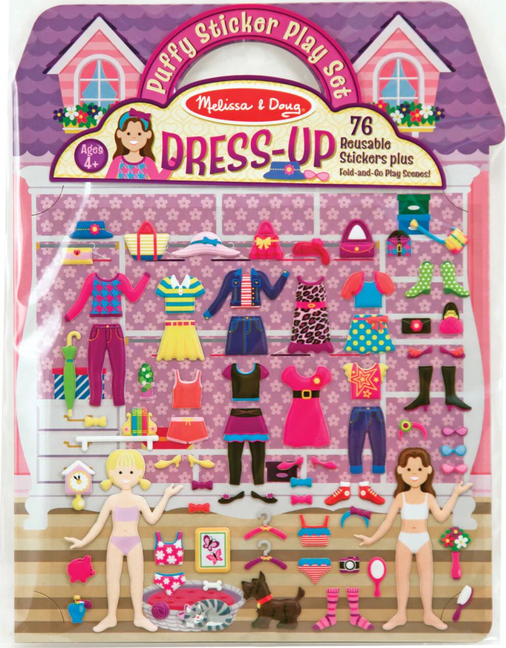 Puffy Sticker Play Set - Dress Up