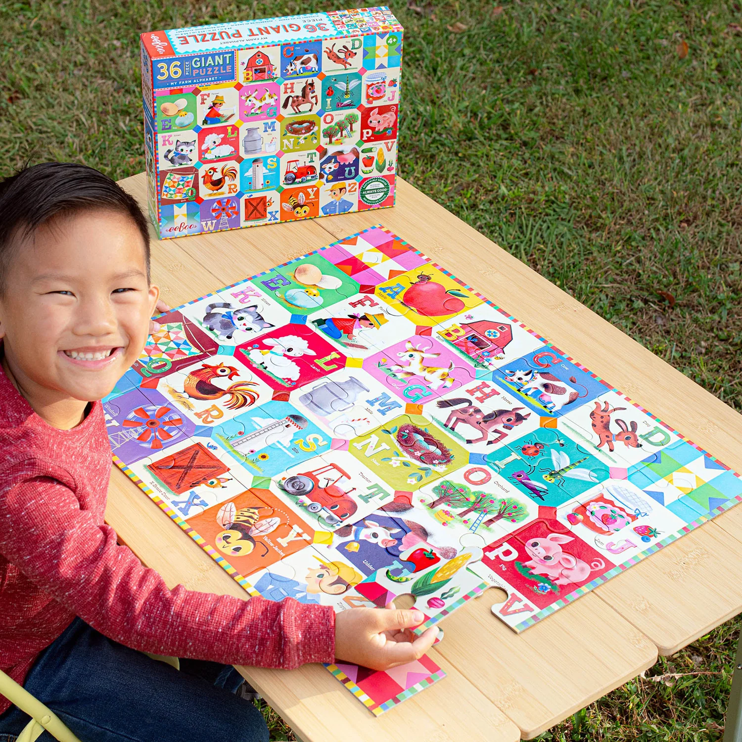 My Farm Alphabet Giant Puzzle 36 Pc - Image 4