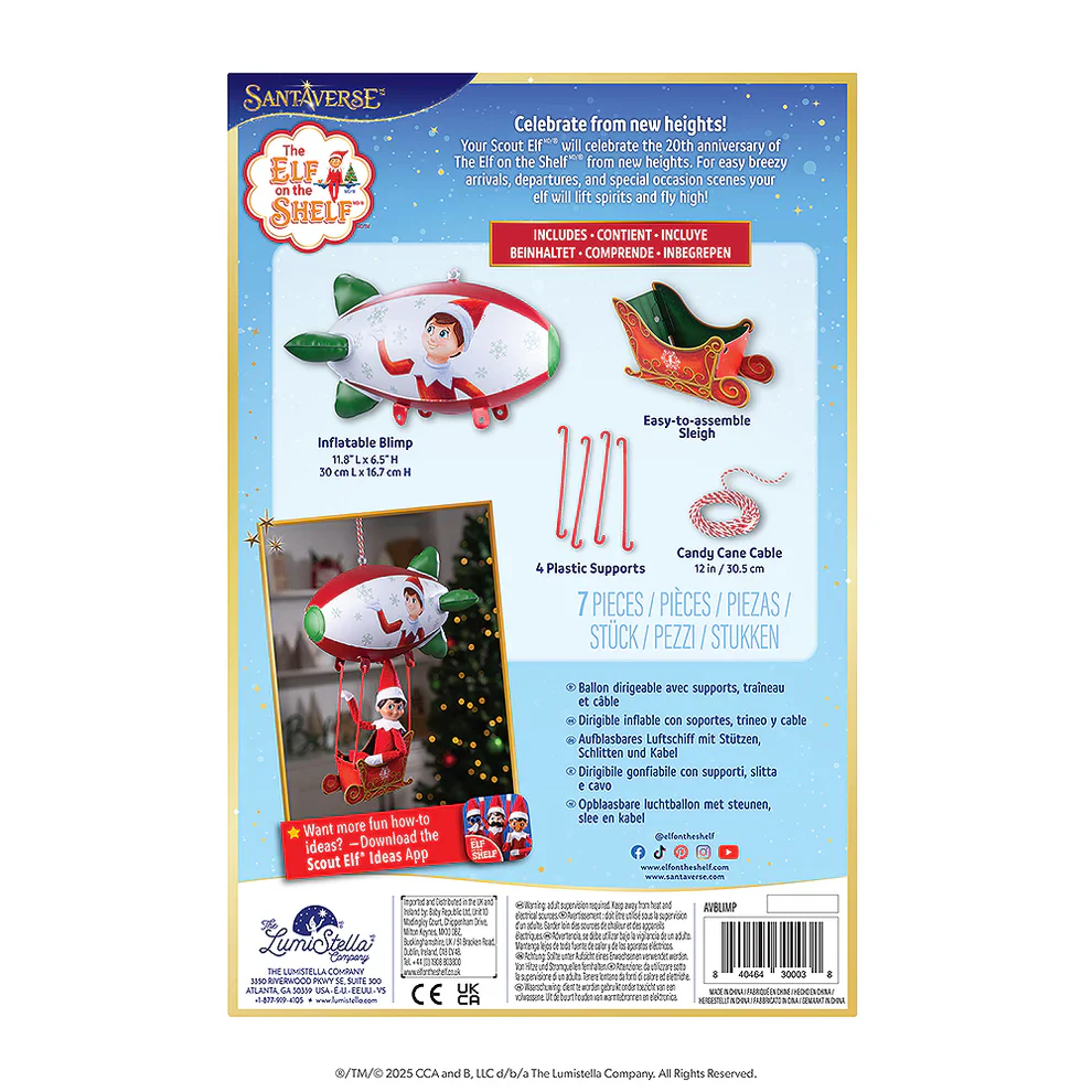 Elf on the Shelf Peppermint Blimp Ride - Image 2