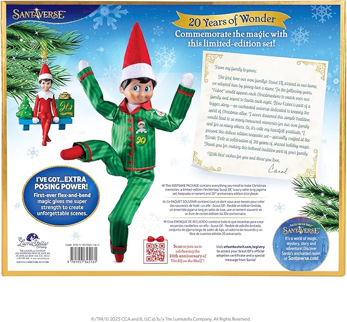 Elf On The Shelf Limited 20th Anniversary Edition - Image 3
