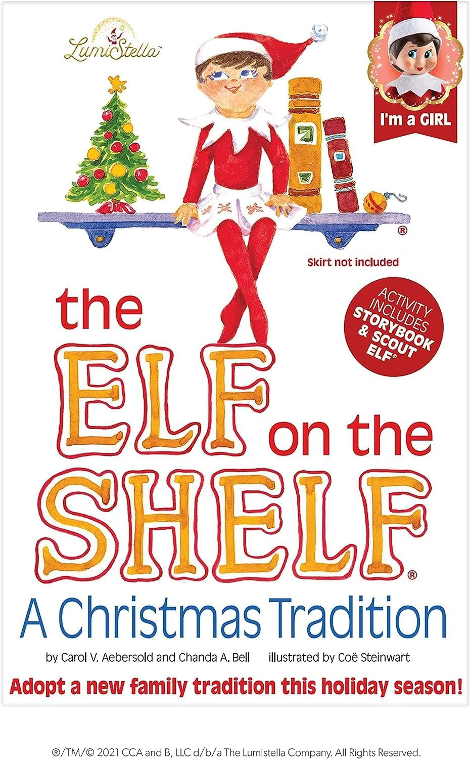 Elf On the Shelf: A Christmas Tradition (Girl Elf, Blue Eyes) - Image 2