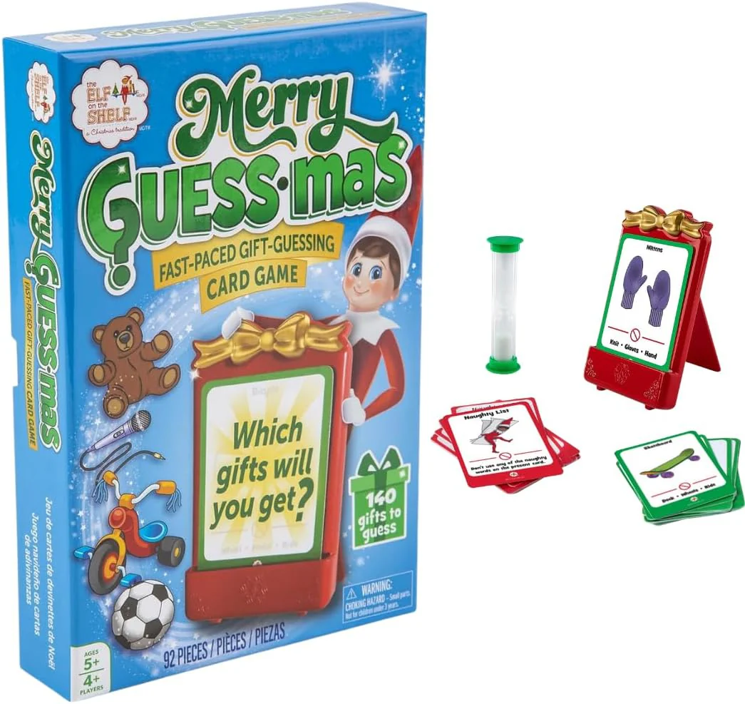 Elf on the Shelf Merry Guess-Mas Card Game