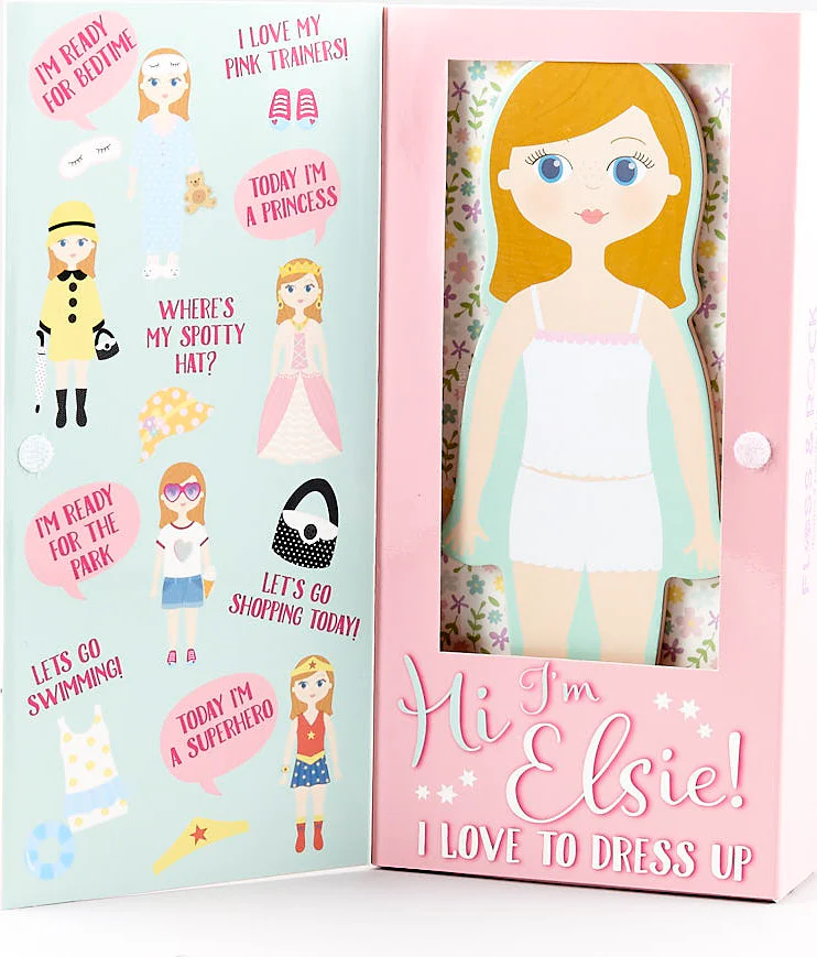 Elsie Magnetic Dress Up Doll