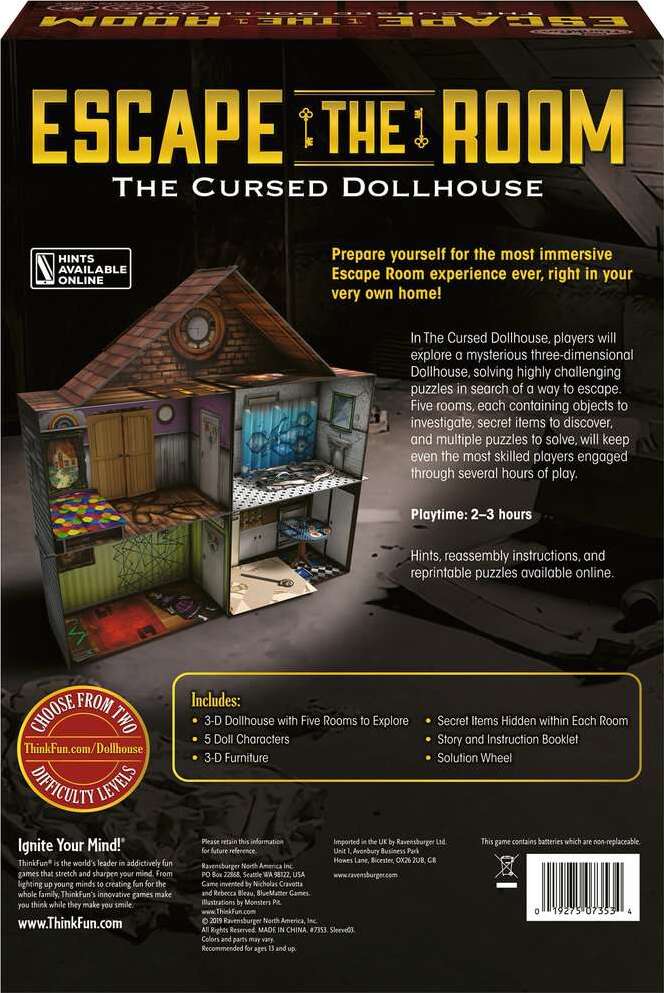 Escape the Room Cursed Dollhouse - Image 4