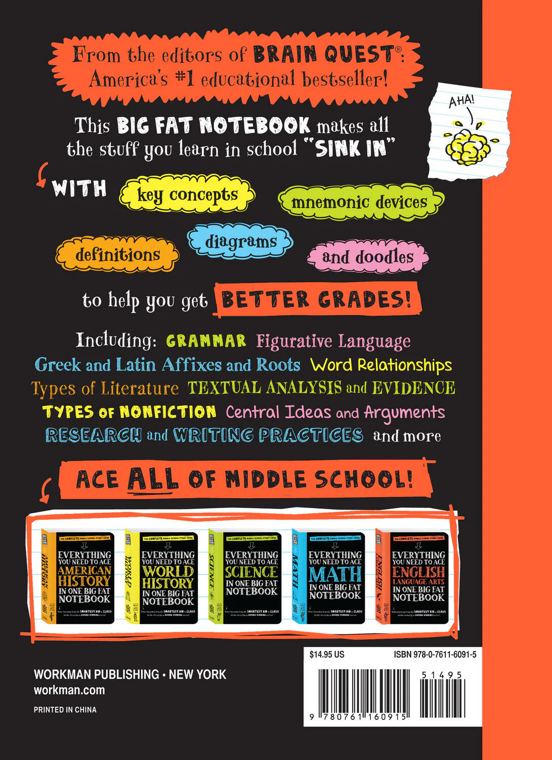 Everything You Need to Ace Middle School English Language Arts - Image 6