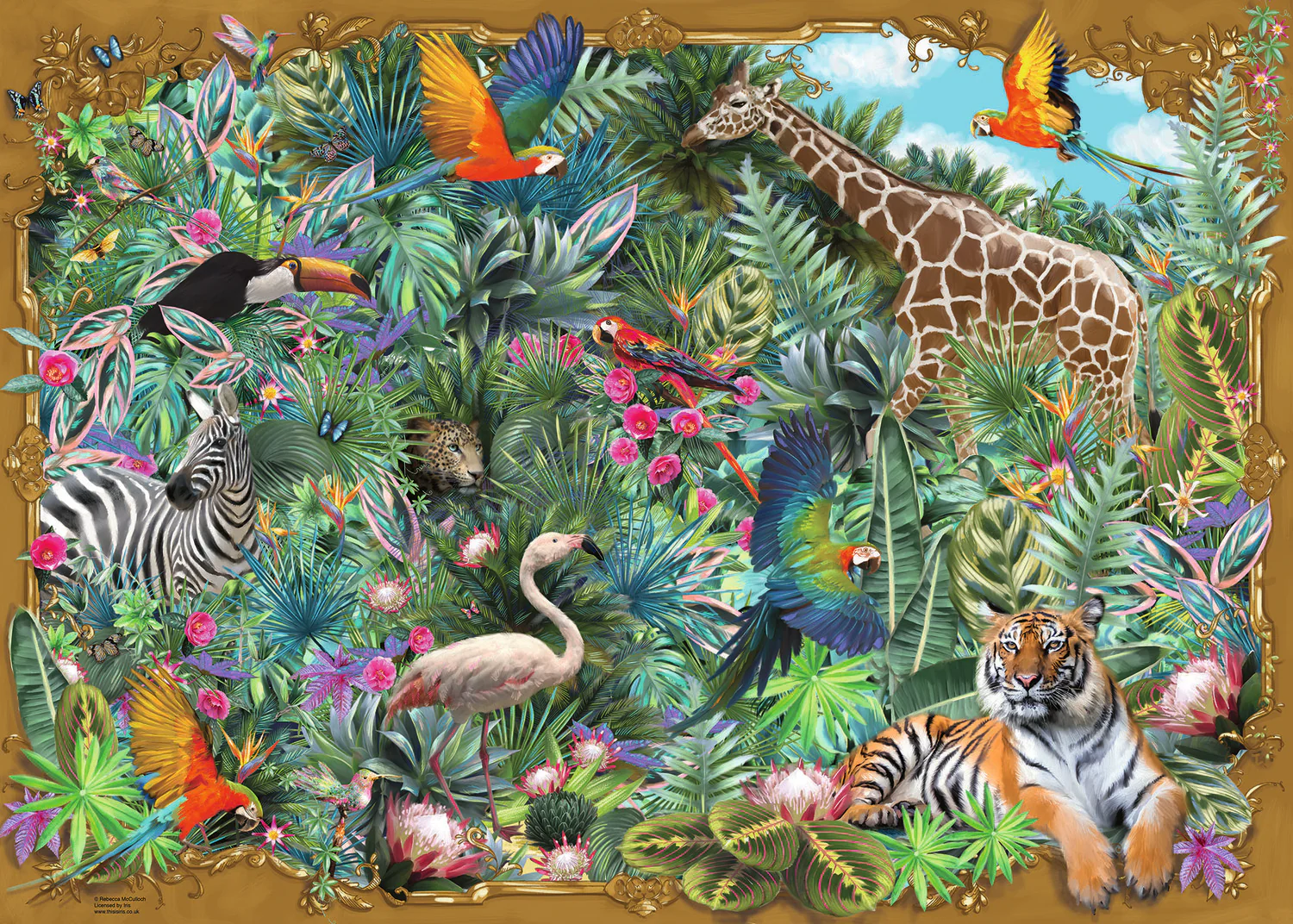 1000 pc Exotic Escape Puzzle - Image 2
