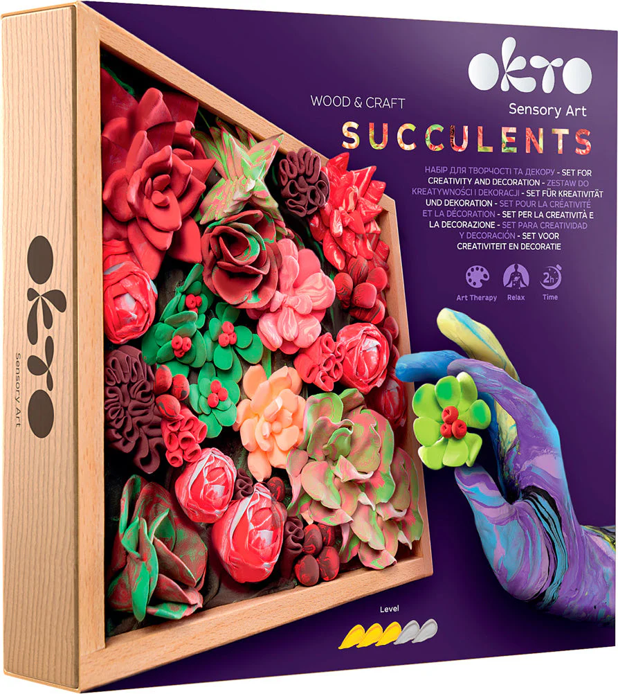 Okto Sensory Art Passion Succulents - Image 5