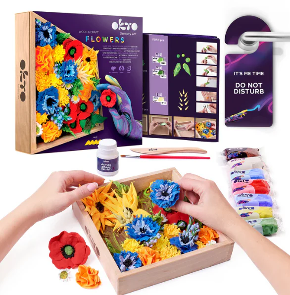 Okto Sensory Art Freedom Flowers - Image 2