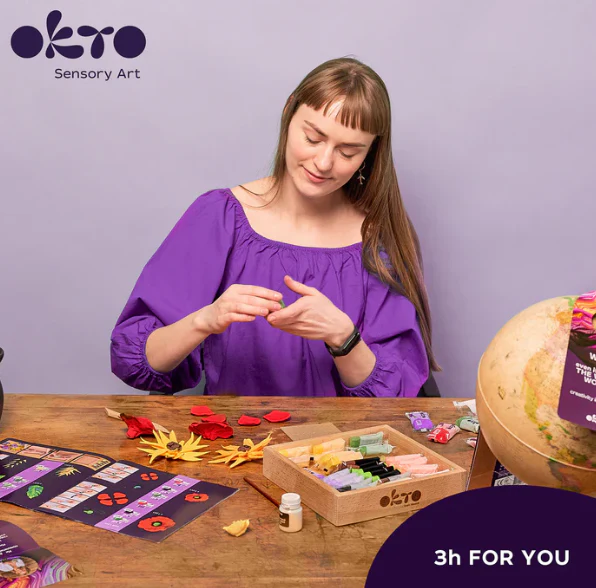 Okto Sensory Art Freedom Flowers - Image 6