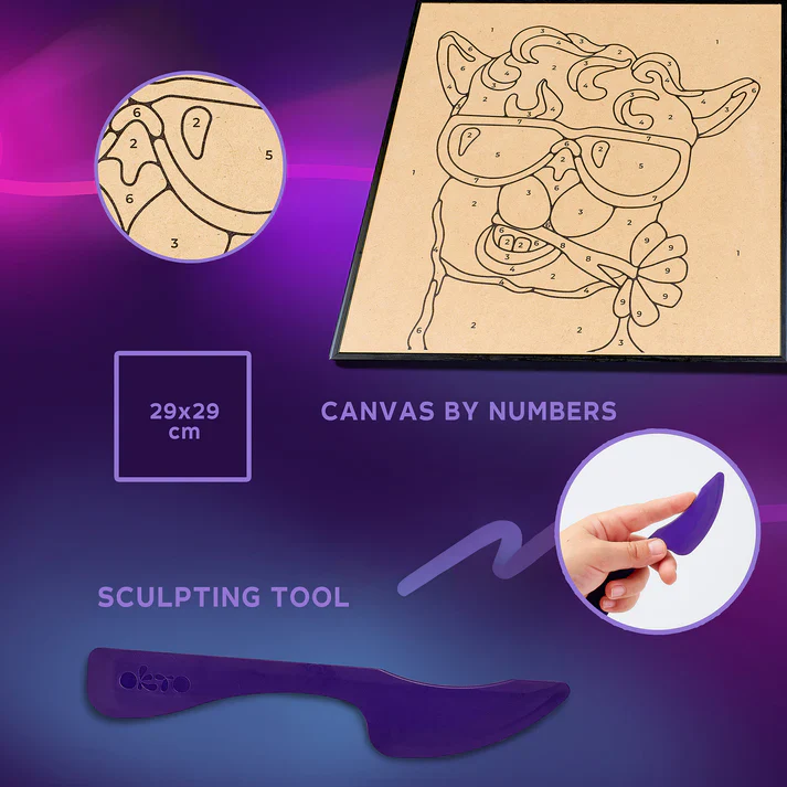 Okro Lama Clay By Numbers - Image 3