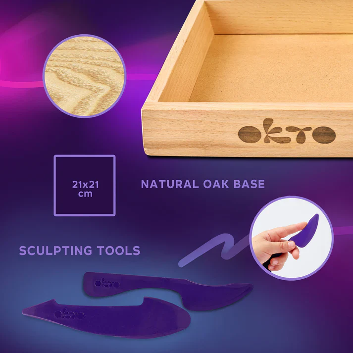Okro Wood & Craft Diy Little Worlds Bat - Image 3