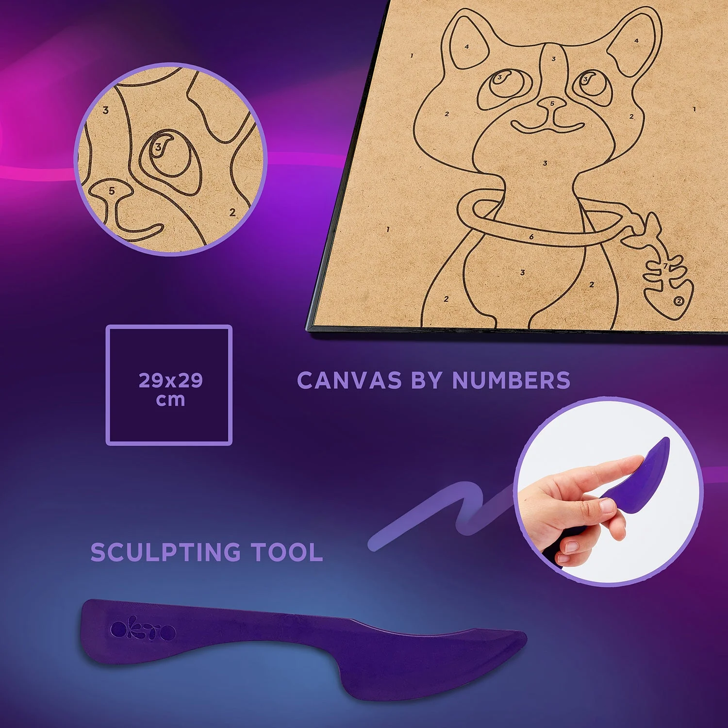 Cat Coloring With Clay - Image 4