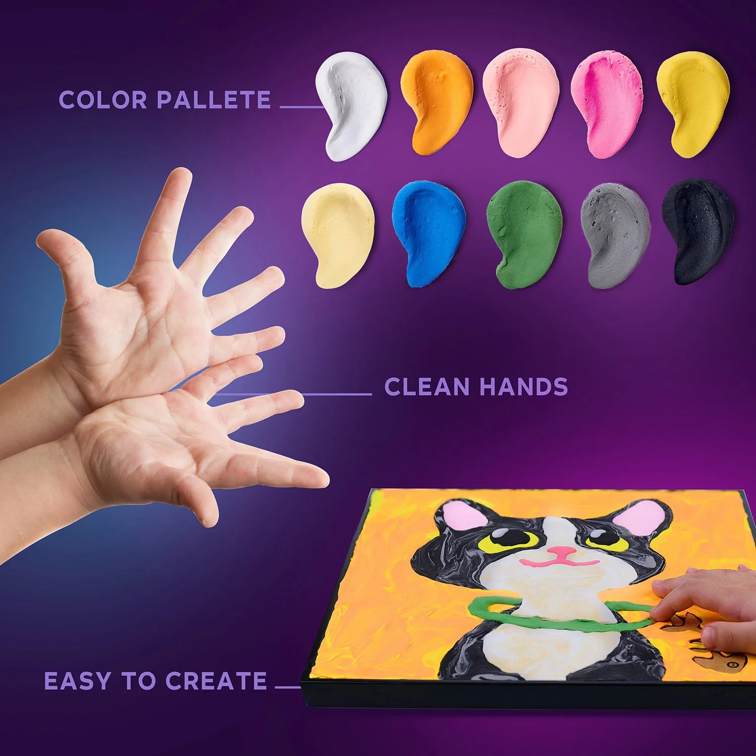 Cat Coloring With Clay - Image 5