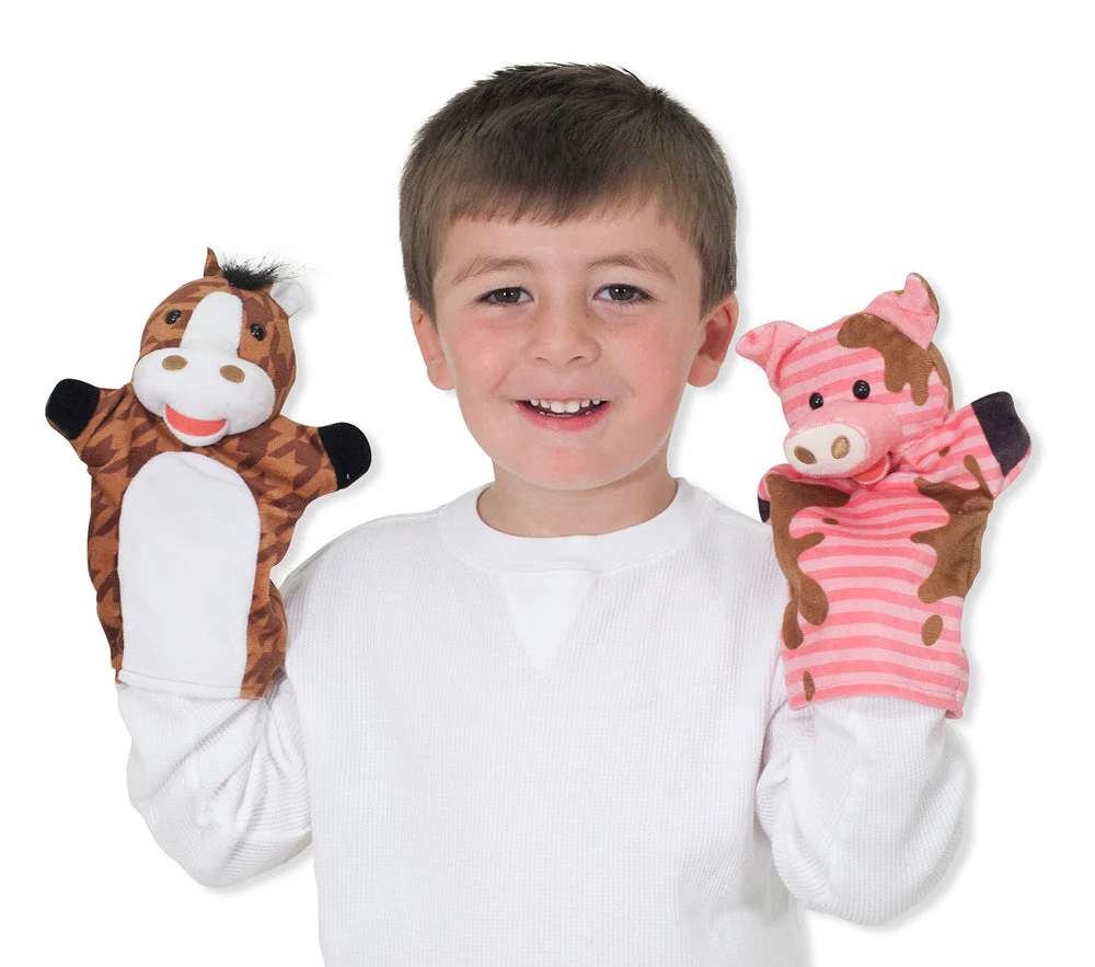 Farm Friends Hand Puppets - Image 2