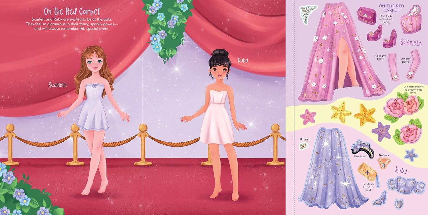 Sticker Doll Dress Up Fashion - Image 3