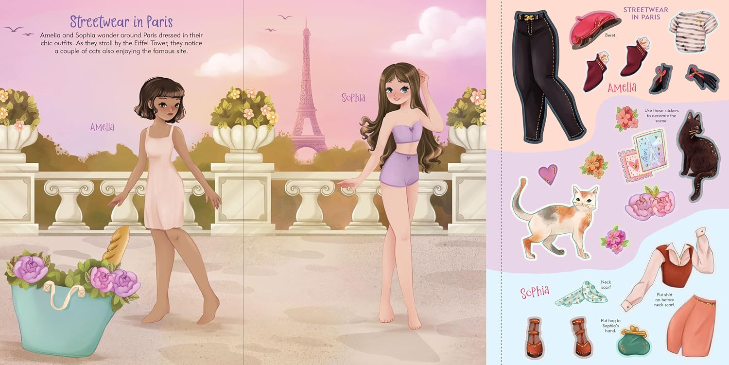 Sticker Doll Dress Up Fashion - Image 6