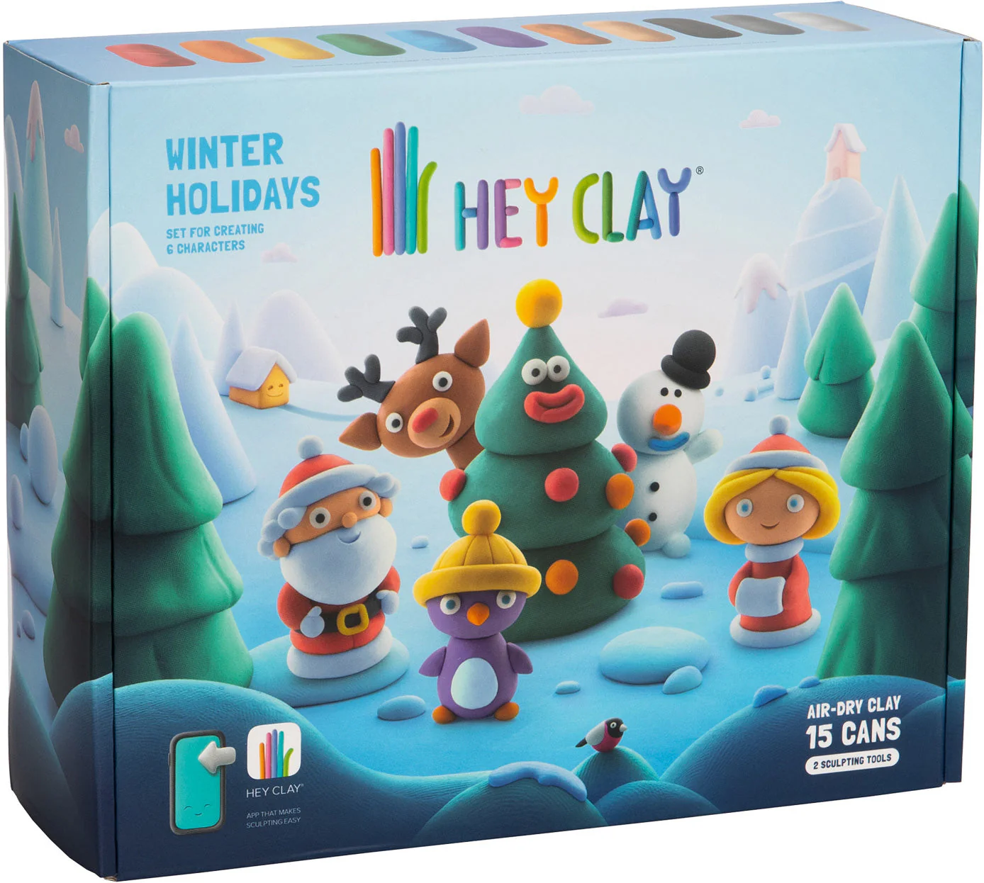 Winter Holidays Hey Clay - Image 6