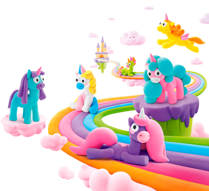 Hey Clay Rainbow Unicorns - Image 2