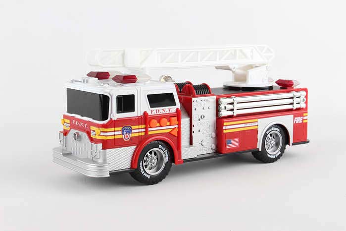 FDNY Motorized Ladder Truck With Lights & Sound - Image 2