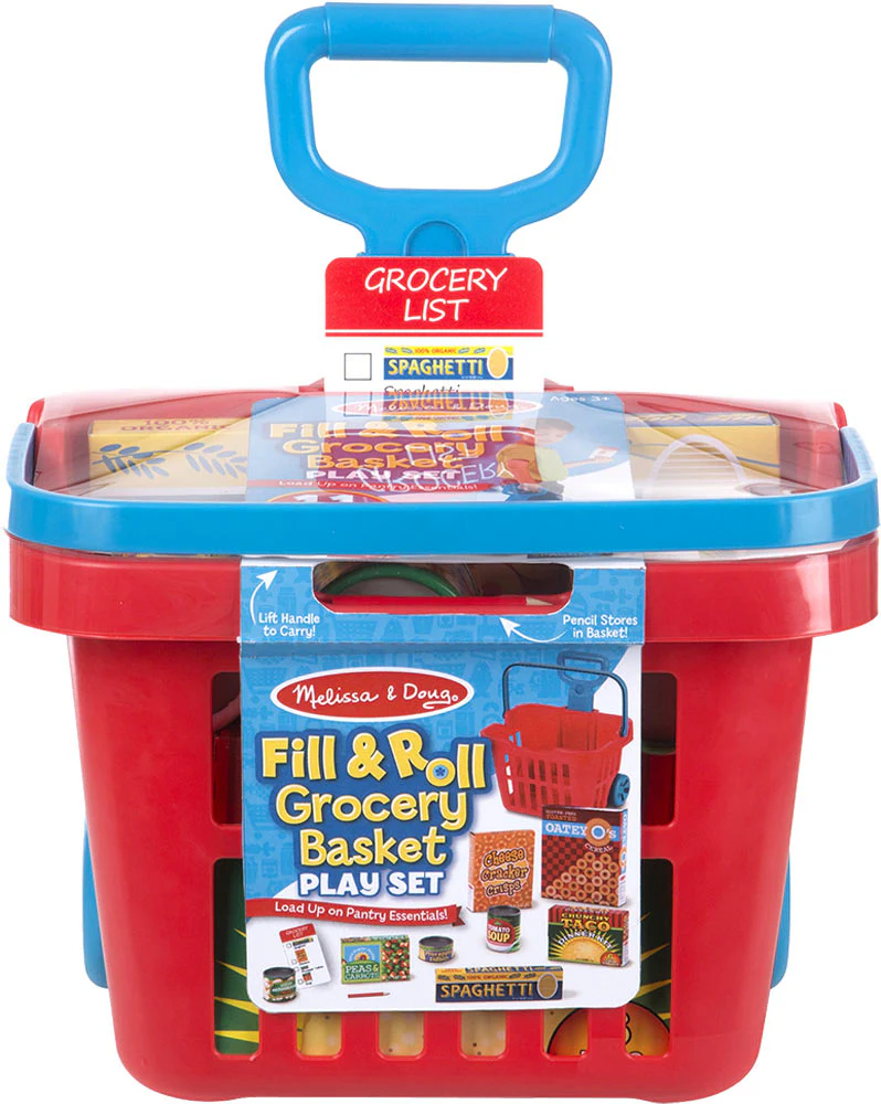 Fill and Roll Grocery Basket