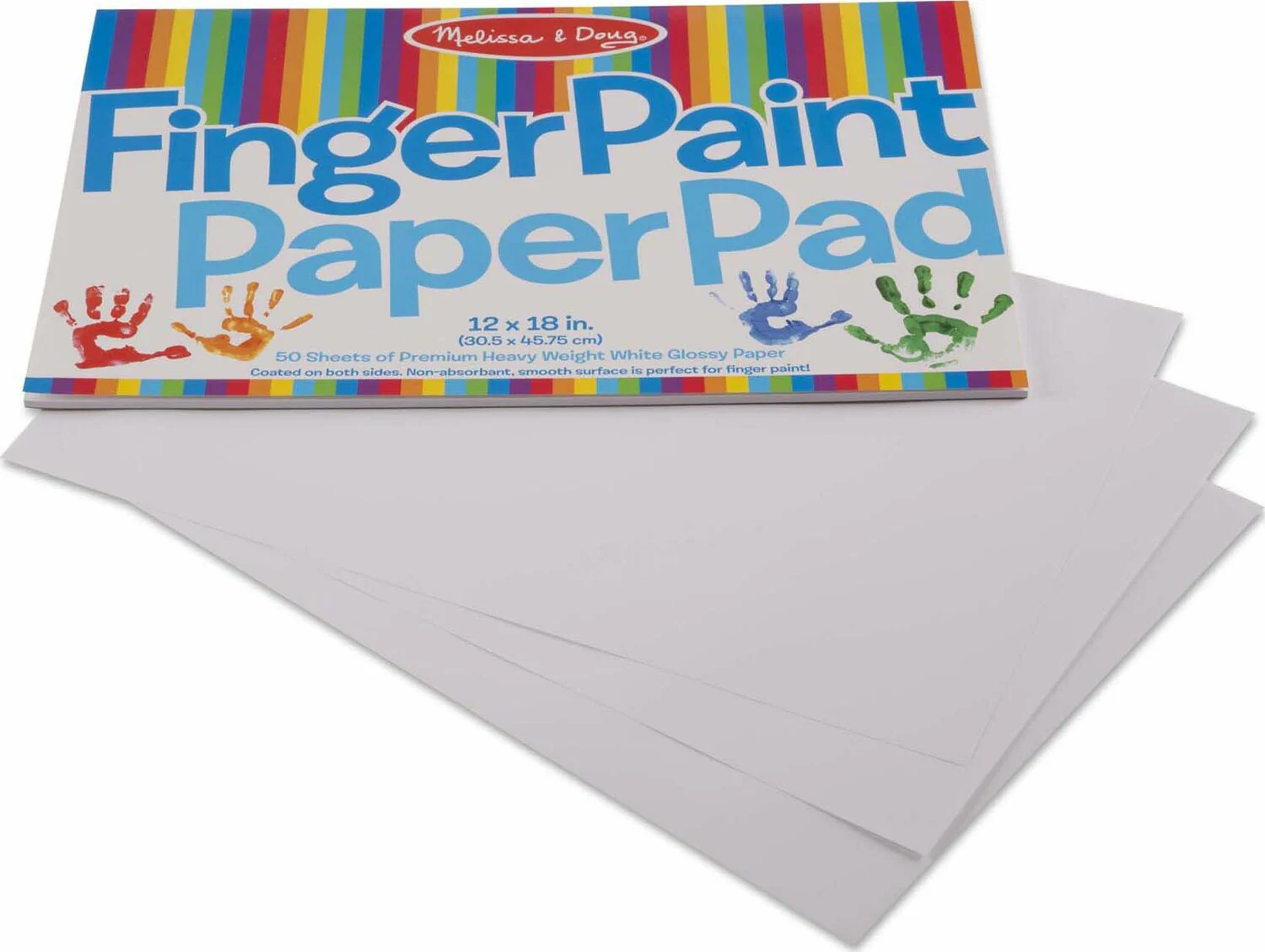 Finger Paint Paper Pad (12"x18") - Image 2