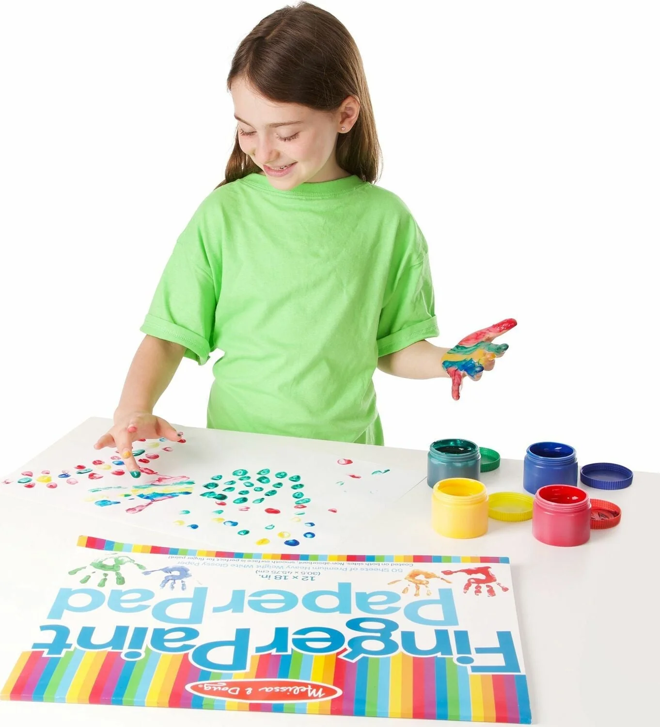 Finger Paint Paper Pad (12"x18") - Image 3