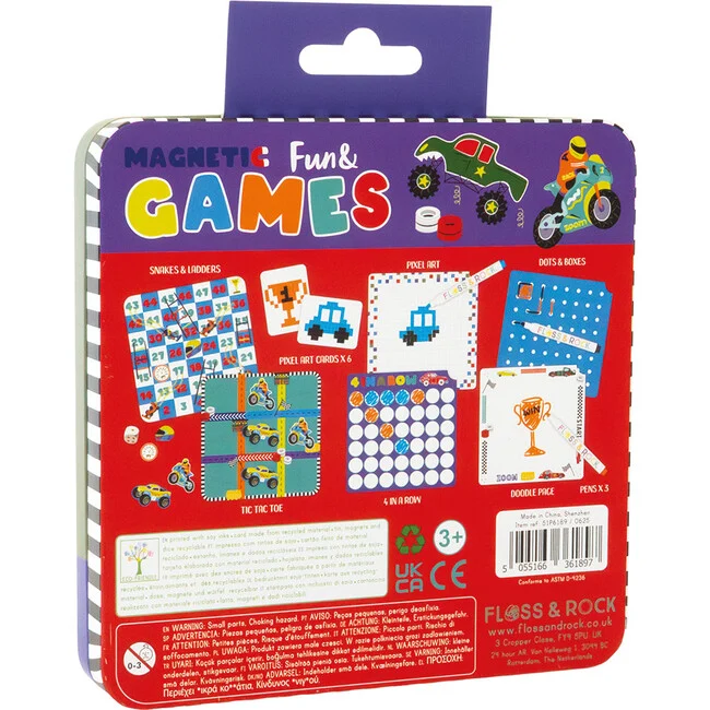 Cars Magnet Fun Tin - Image 3