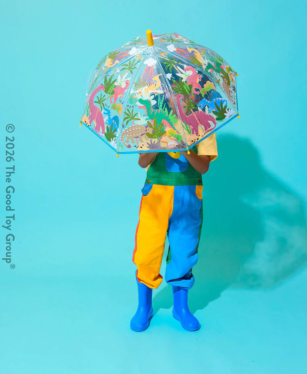 Dino Transparent Color Changing Umbrella