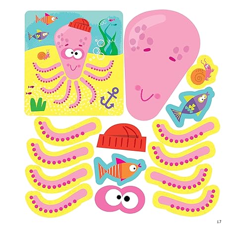 First Fun Sticker Painting Ocean Creatures - Image 4
