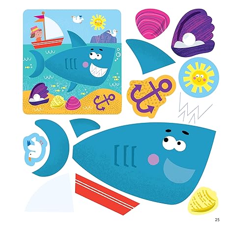 First Fun Sticker Painting Ocean Creatures - Image 6