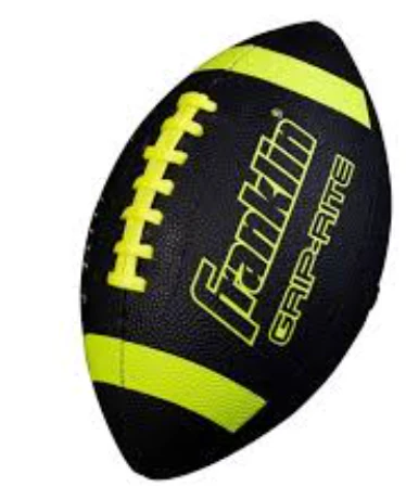 Junior Grip Rite Football- Black/Yellow