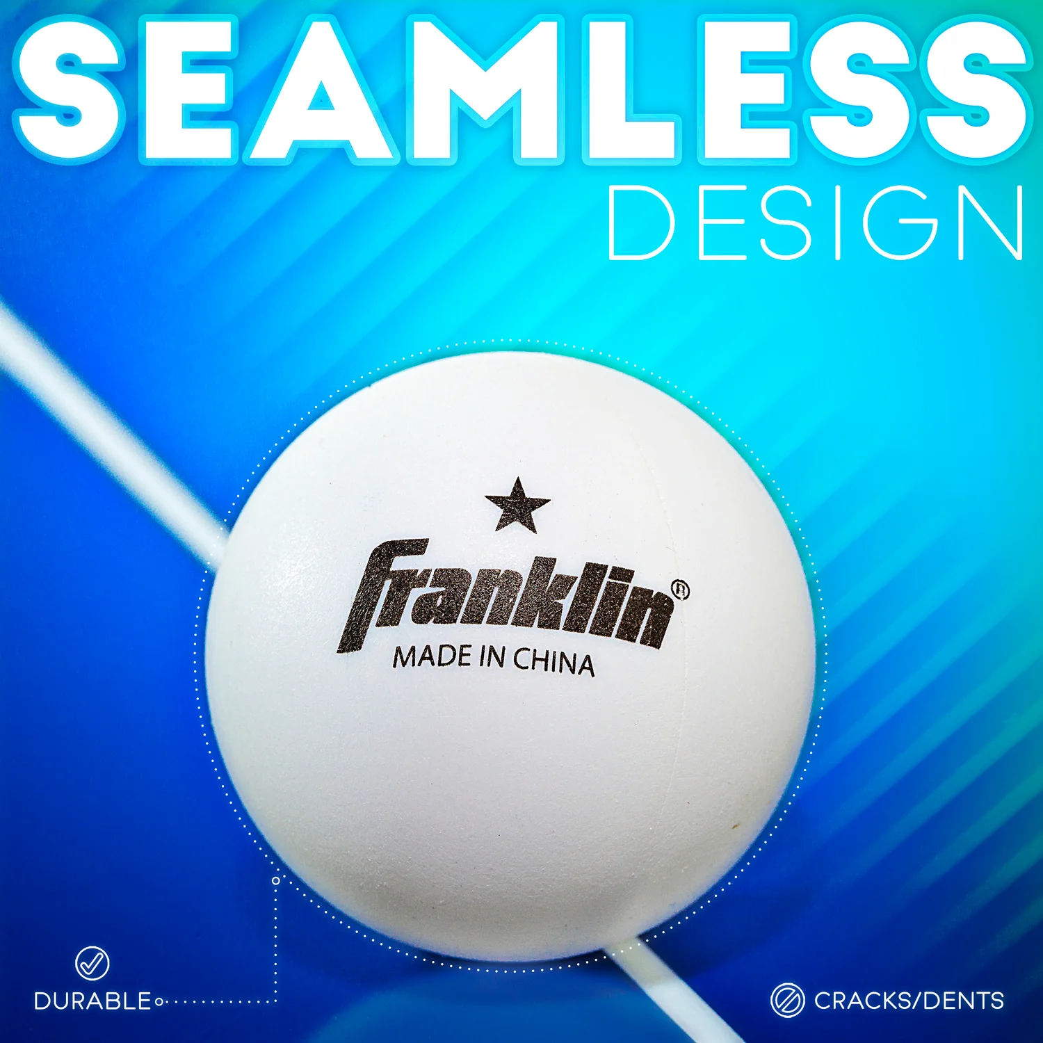 40Mm White Table Tennis Balls - Image 2