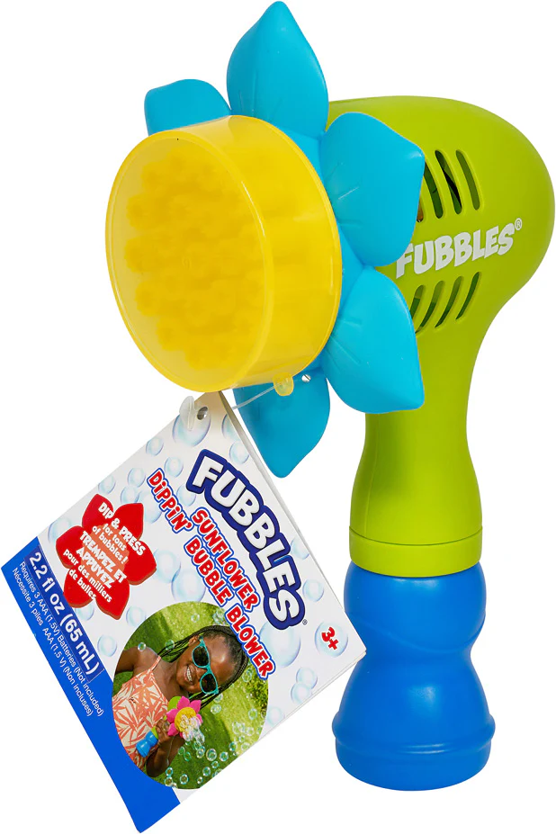 Fubbles Sunflower Dippin' Bubble Blower - Image 6