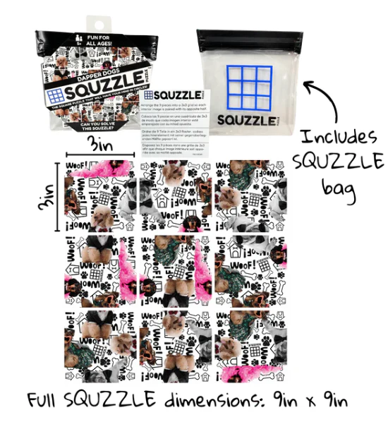 Squzzle Dapper Dogs Puzzle - Image 2