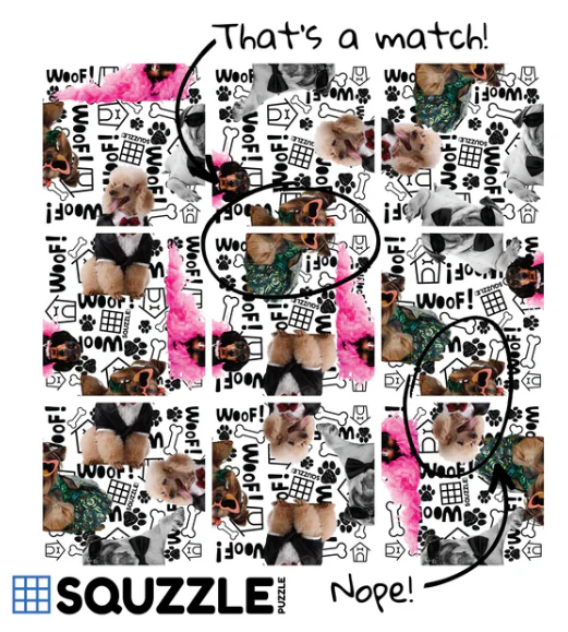 Squzzle Dapper Dogs Puzzle - Image 3