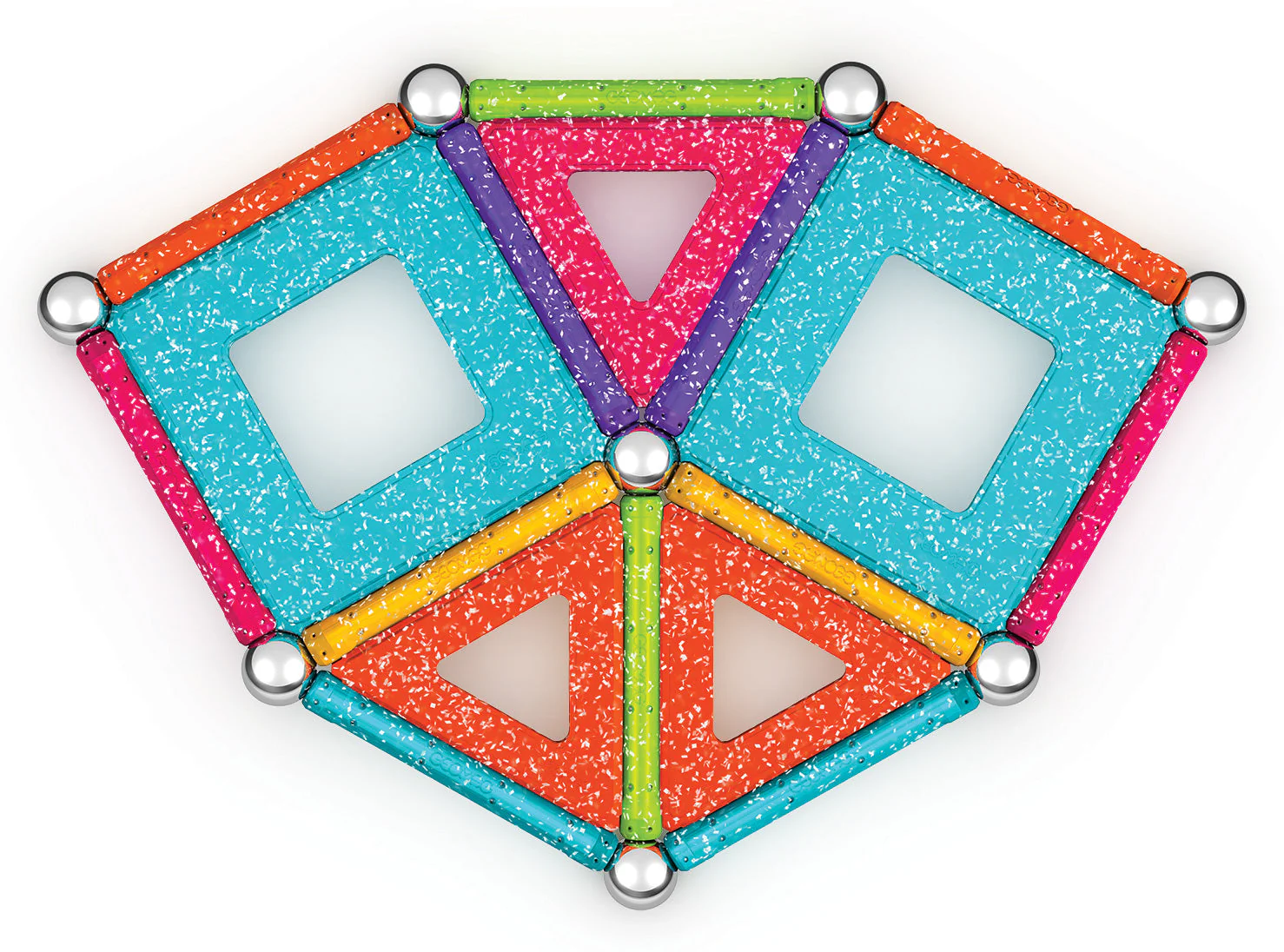 Geomag Glitter Panels Recycled 35 pc - Image 4