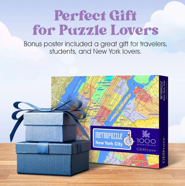 1000 pc New York Metro Puzzle - Image 4