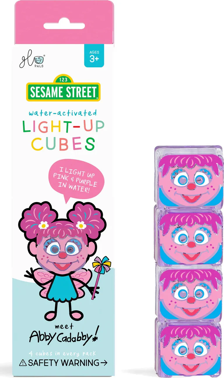 Glo Pals Abby Cadabby Sesame Street Light-Up Cubes