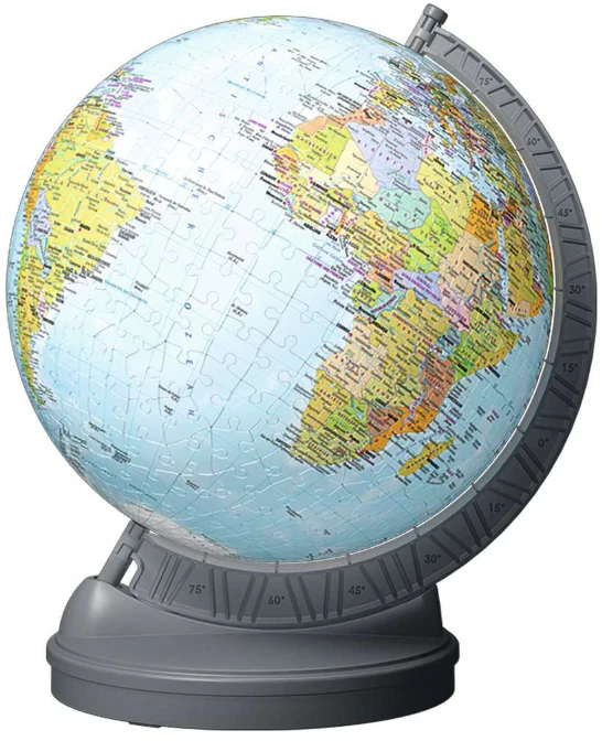 Globe With Light 3D Puzzle - Image 3