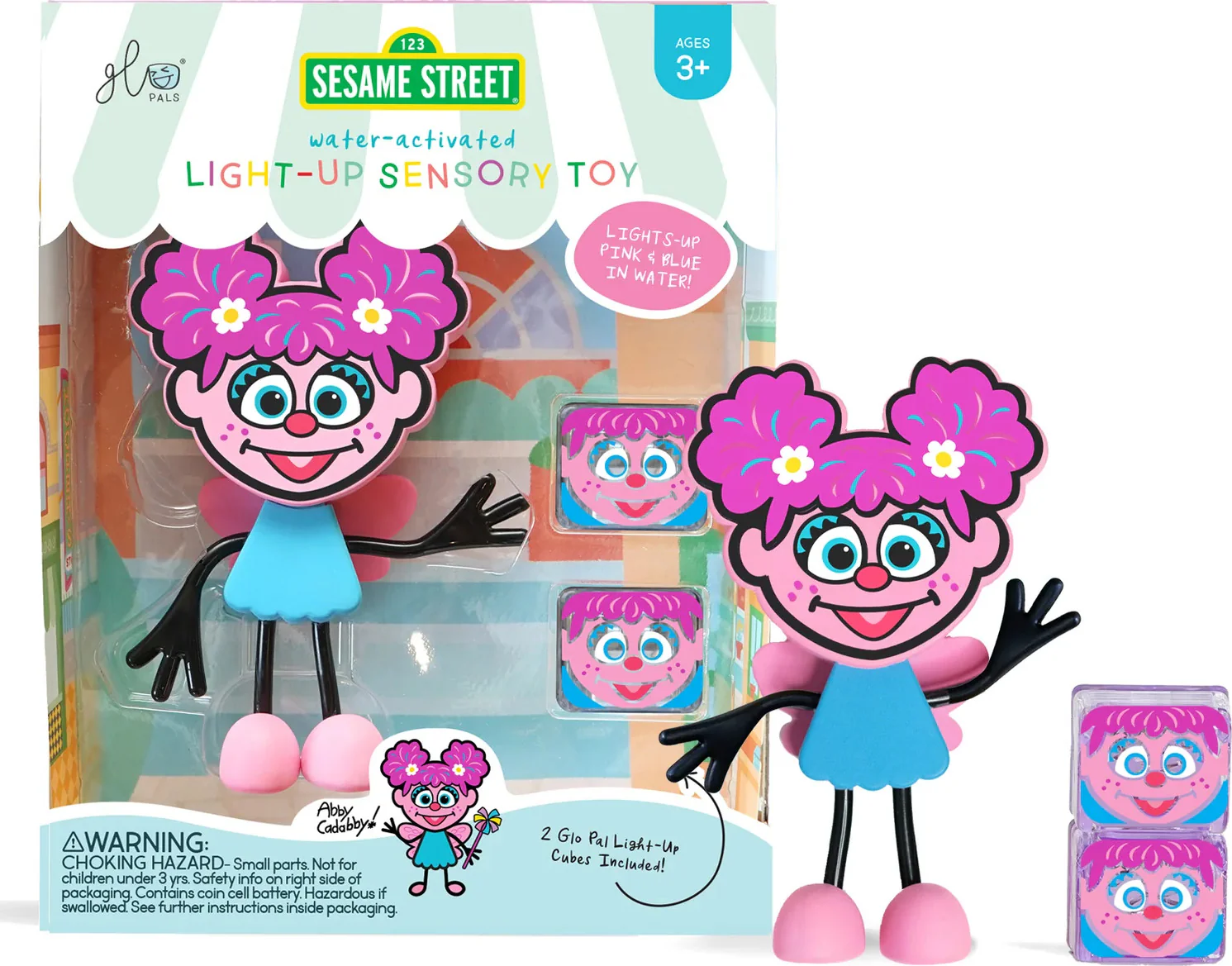 Glo Pals Abby Cadabby Sesame Street Character